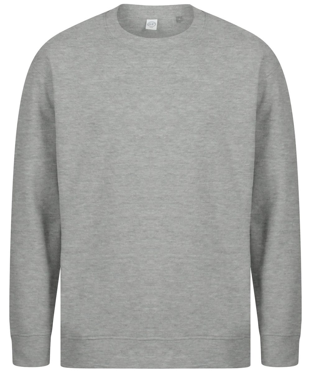 Heather Grey Unisex sustainable fashion sweat