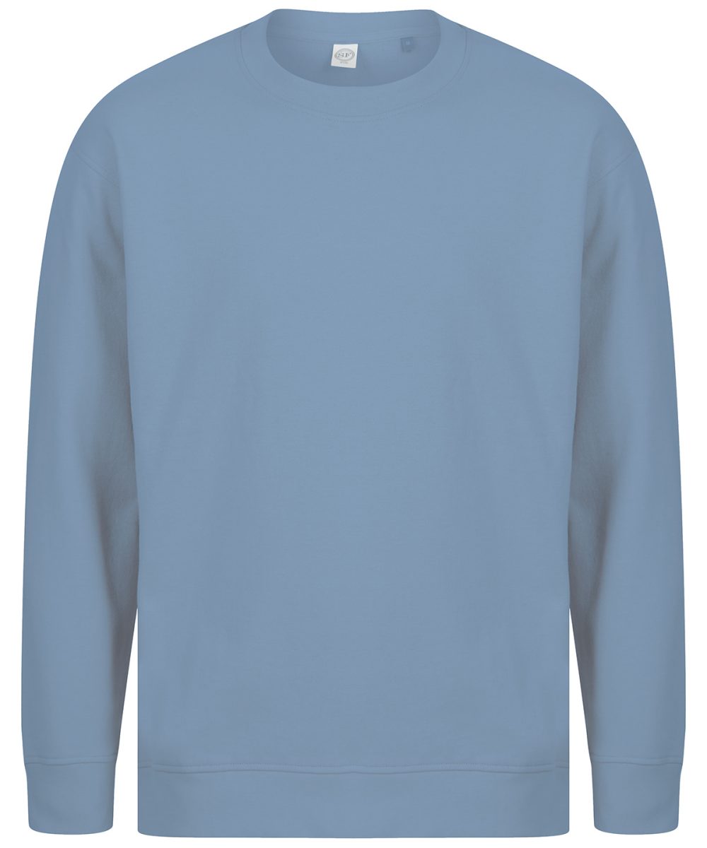 Stone Blue Unisex sustainable fashion sweat