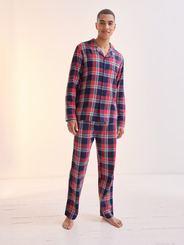 Men's tartan lounge Set