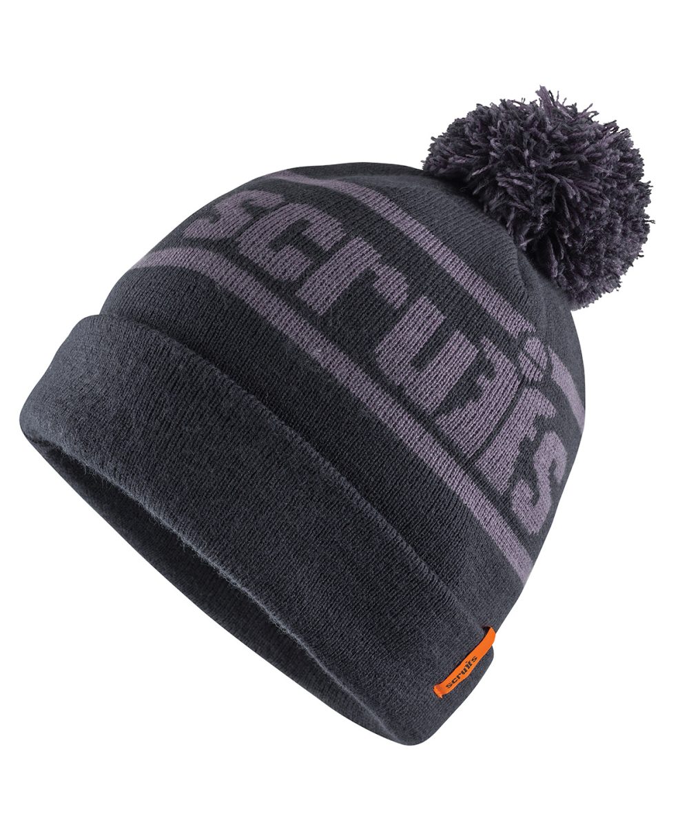 Navy Trade bobble hat