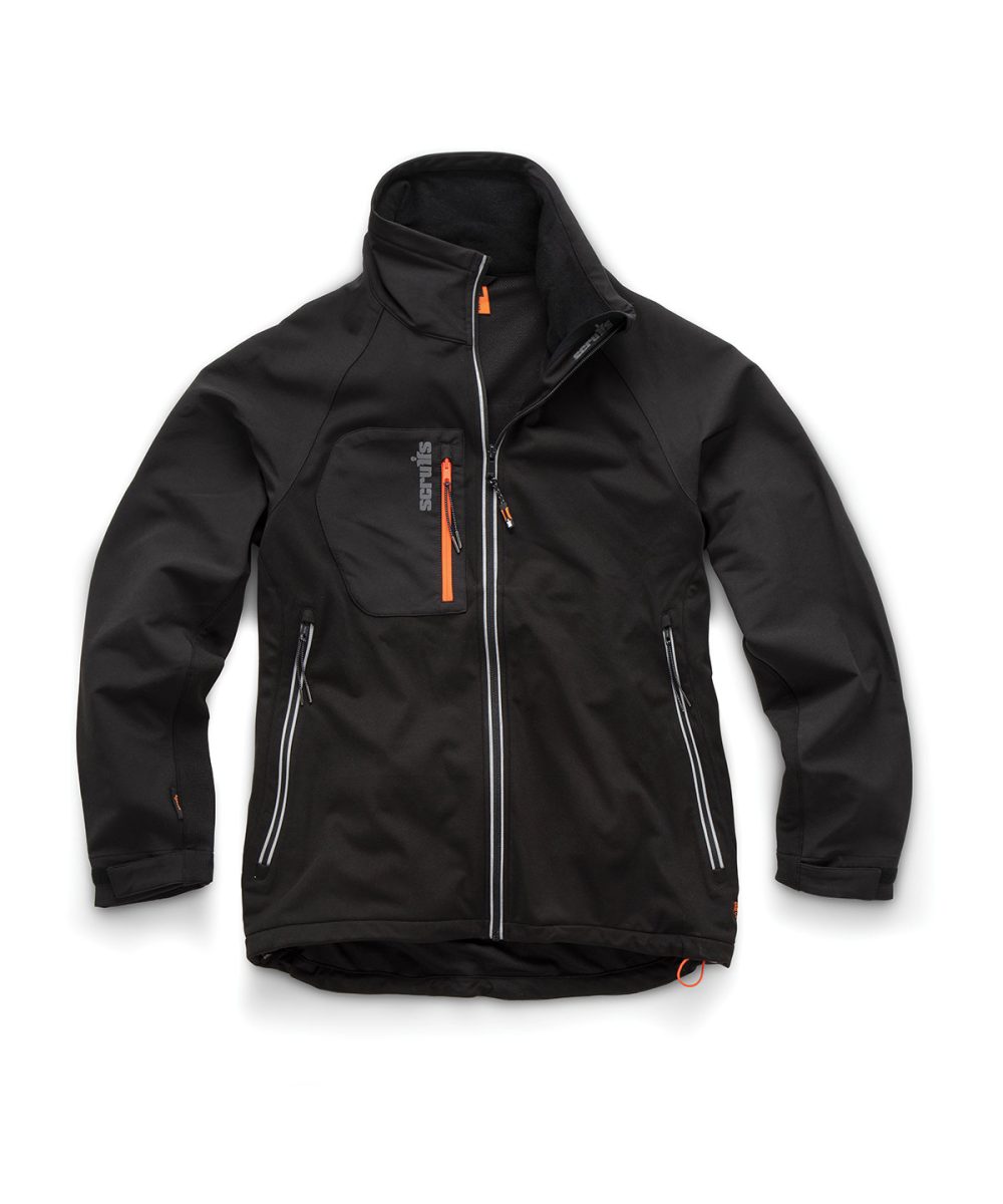 Black Trade Flex softshell jacket