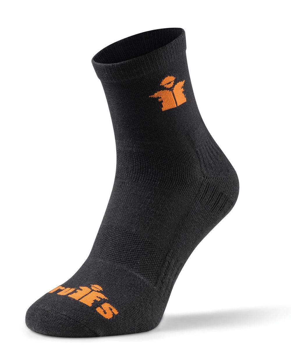 Black Worker lite socks (3-pack)