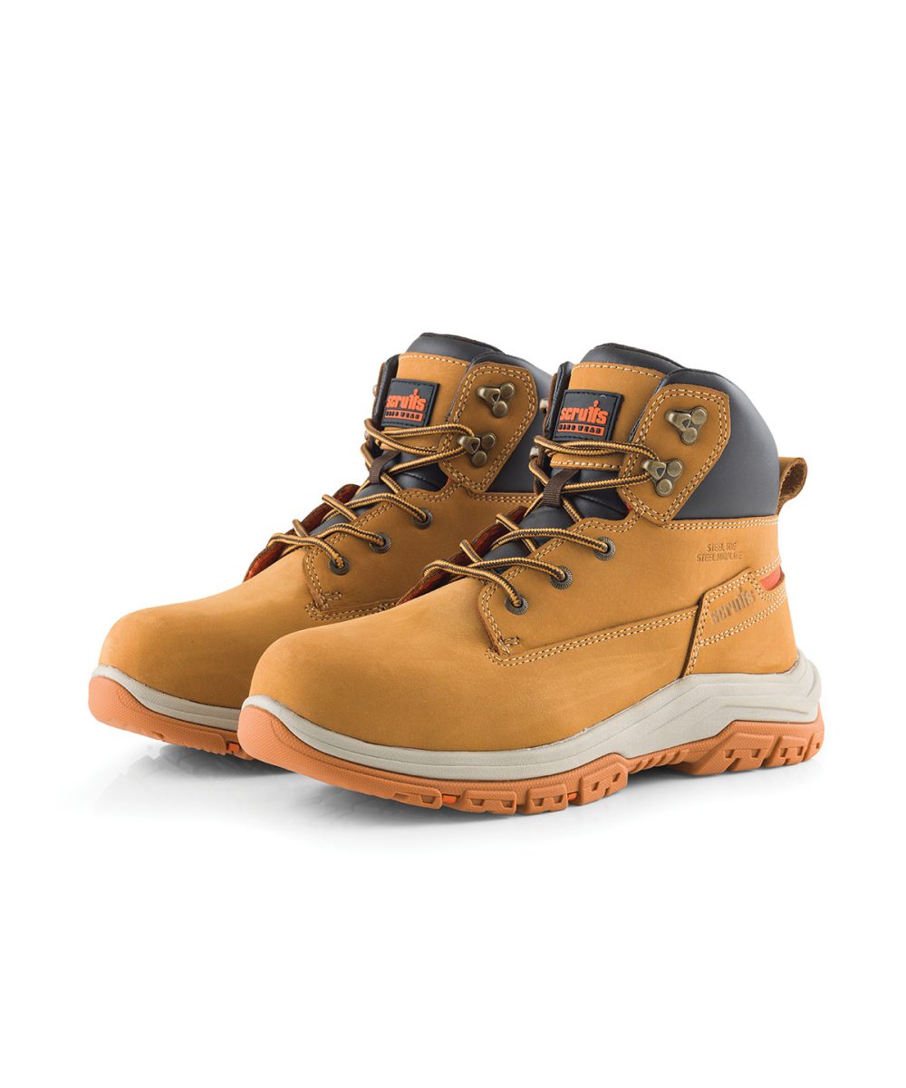 Tan Ridge safety boots