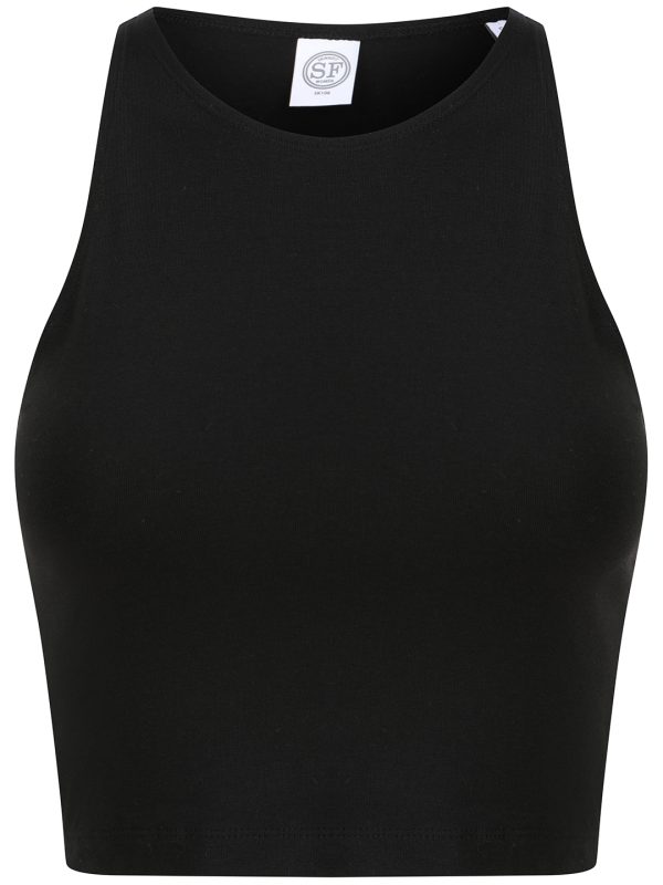 Black Women's cropped top