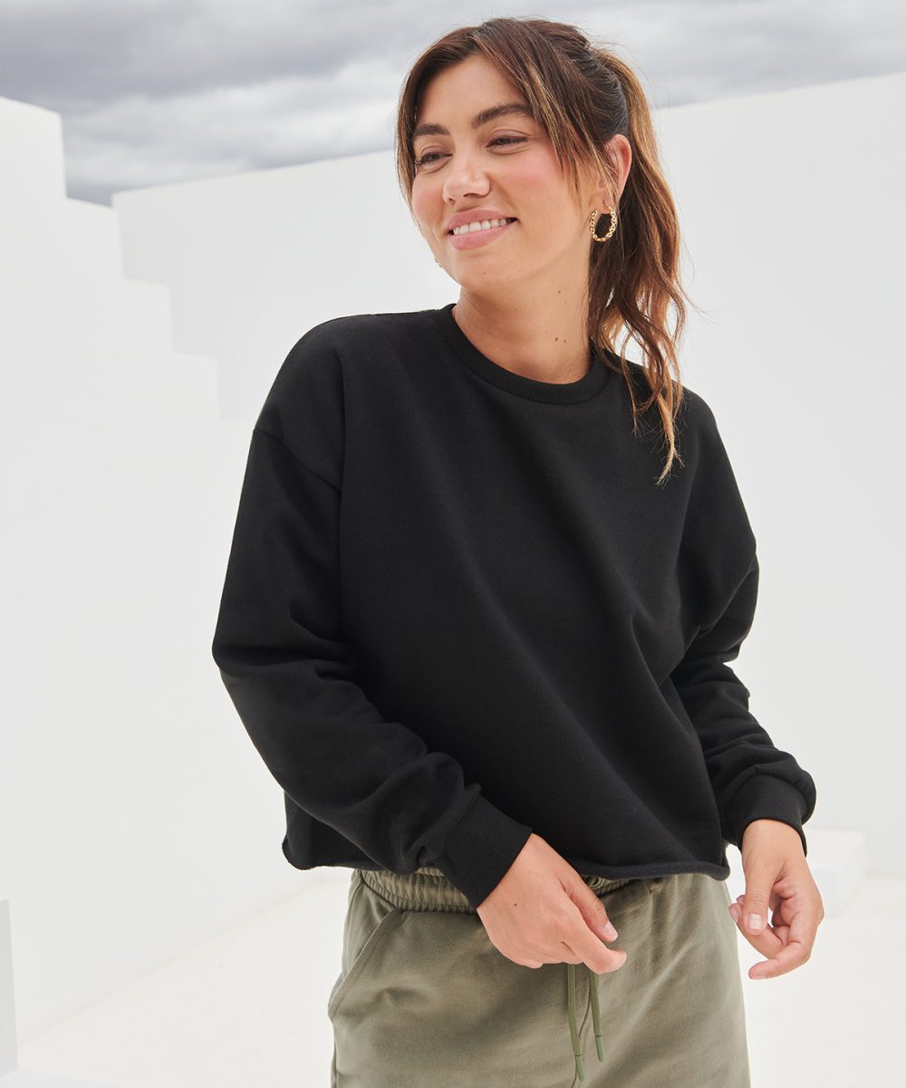 Women's cropped slounge sweat