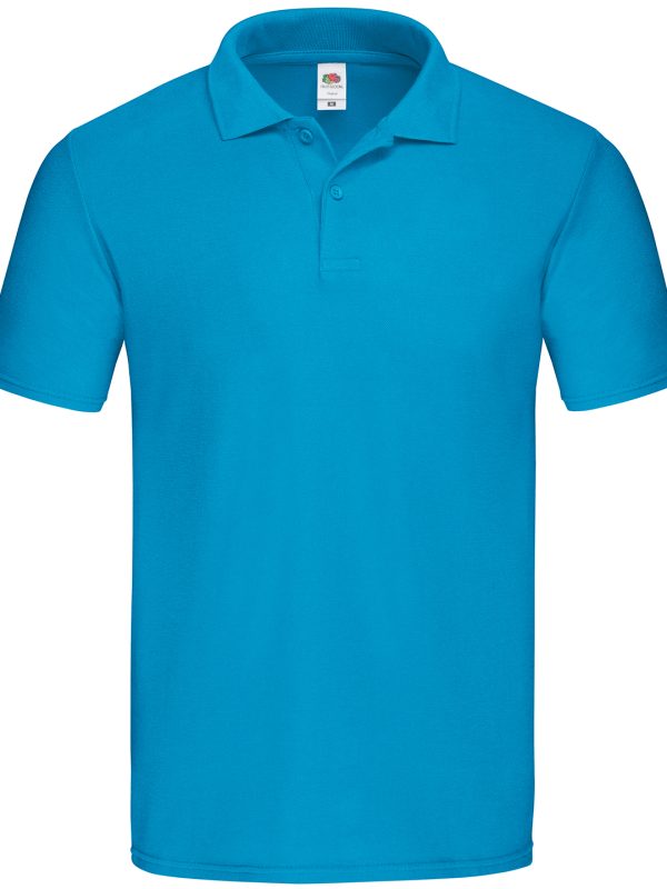 Azure Blue Original polo