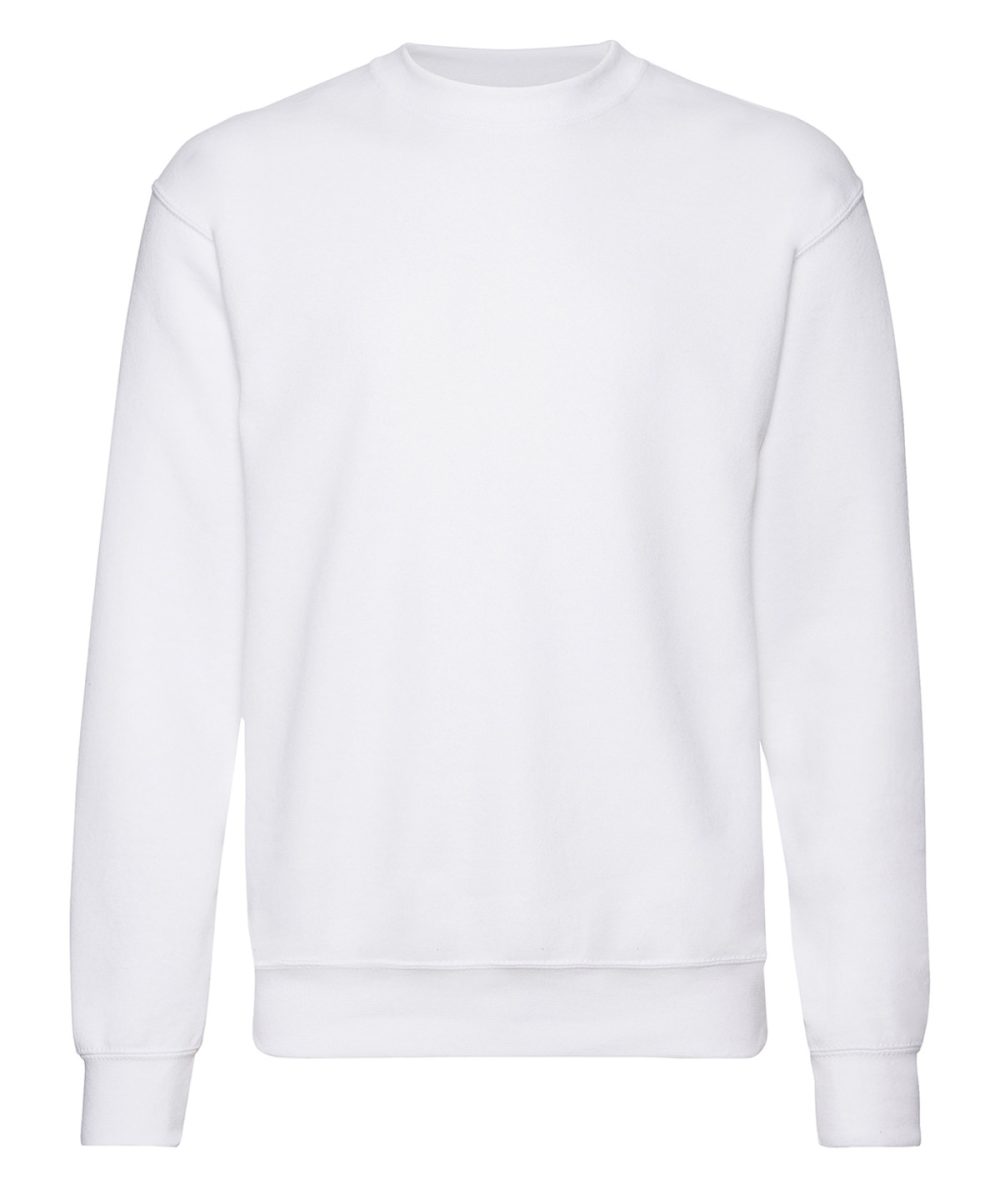 White*† Classic 80/20 set-in sweatshirt