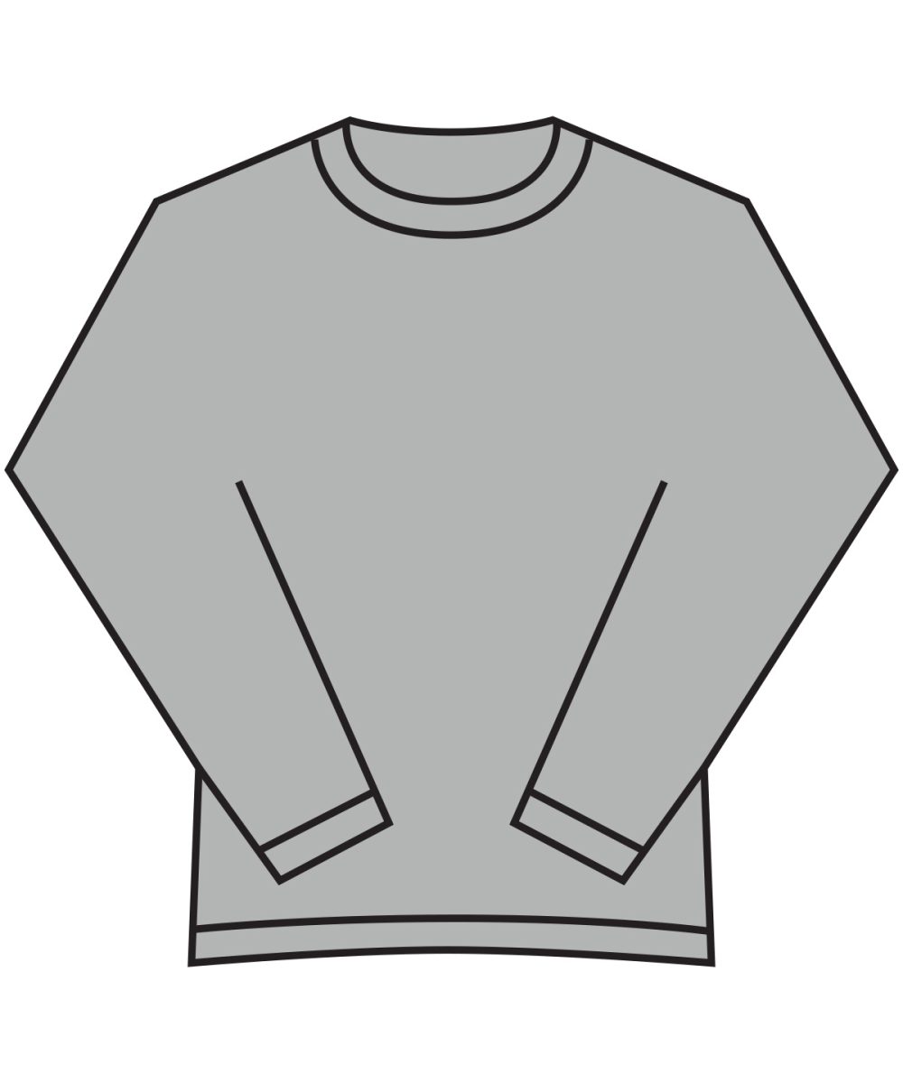 Athletic Heather* Supercotton™ sweatshirt