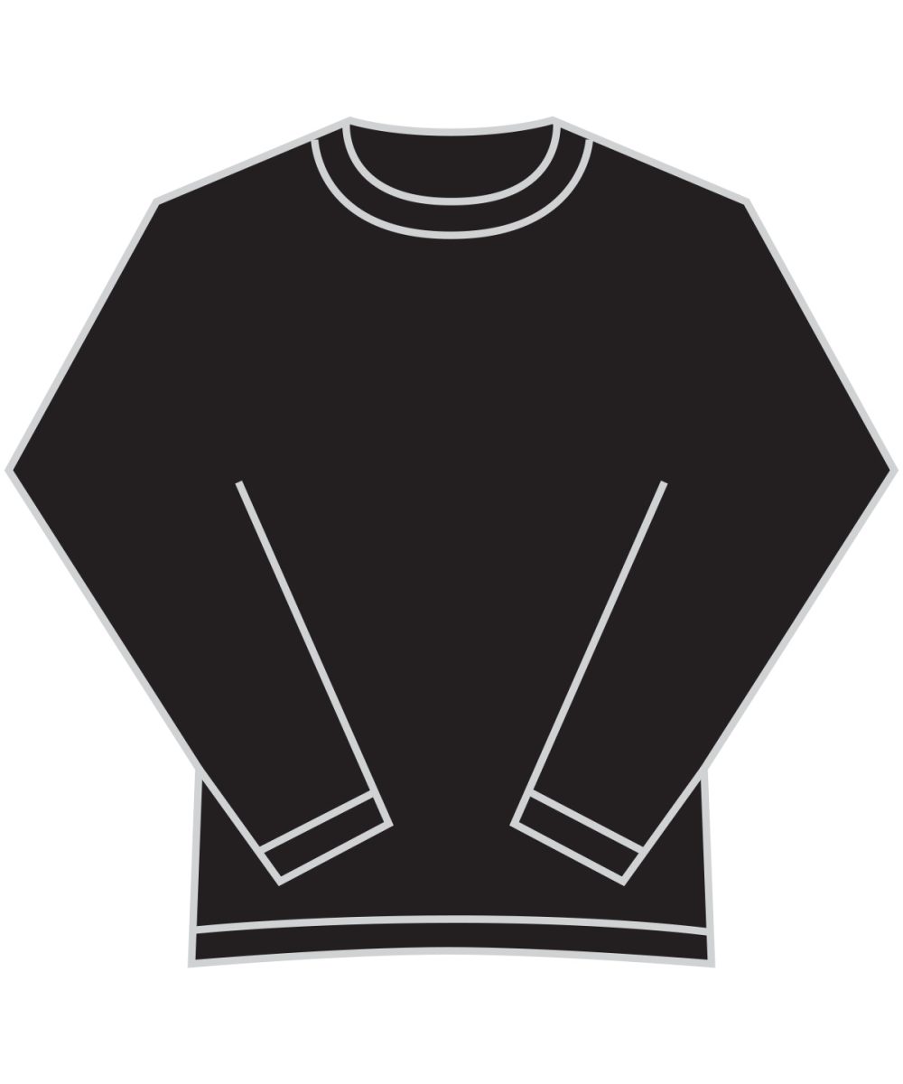 Black* Supercotton™ sweatshirt