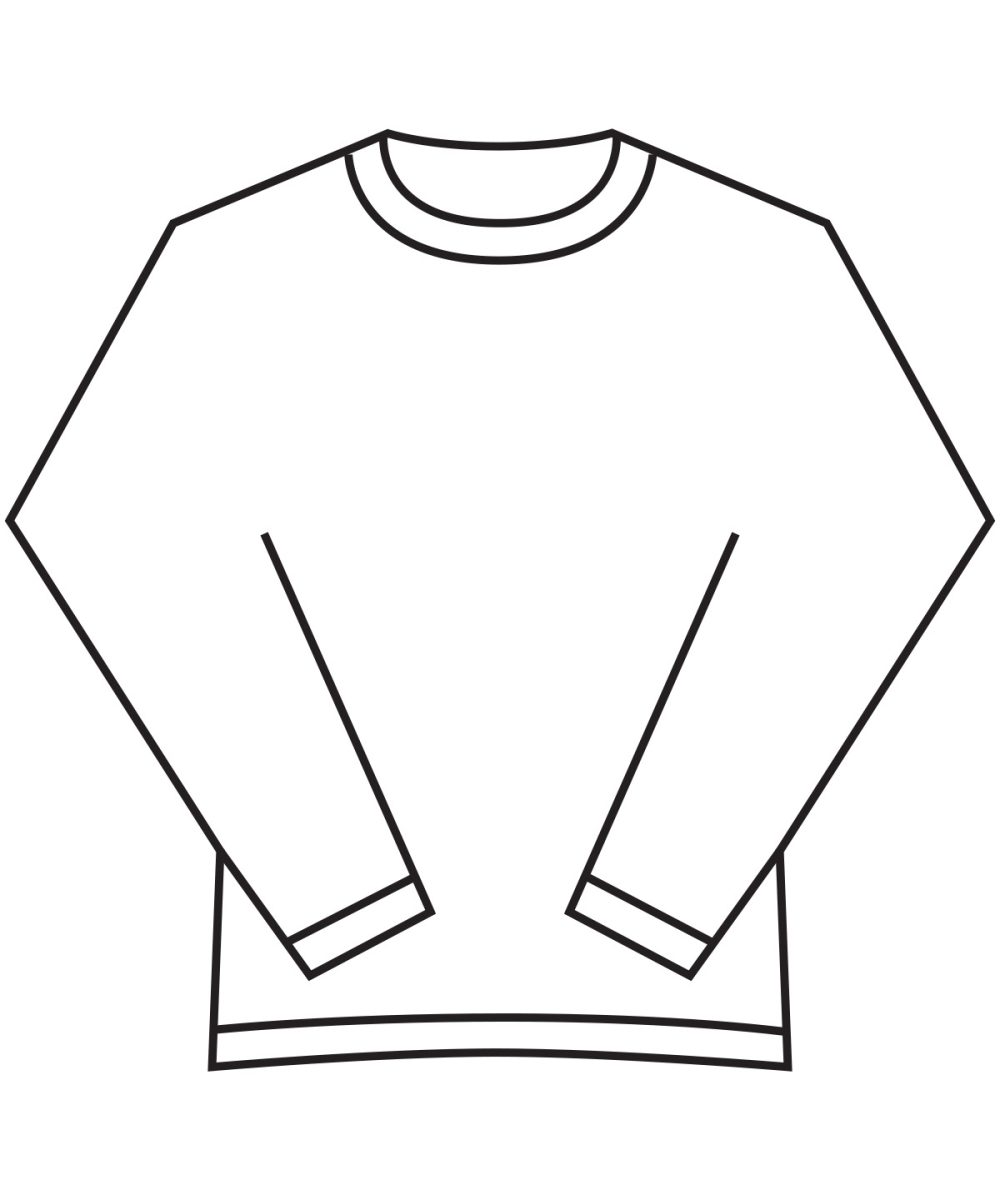 White* Supercotton™ sweatshirt