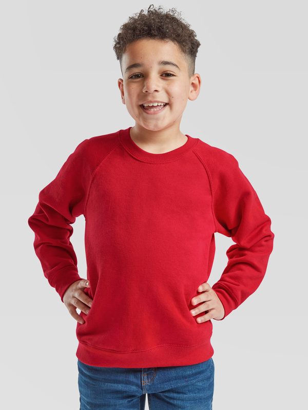 Kids classic raglan sweatshirt