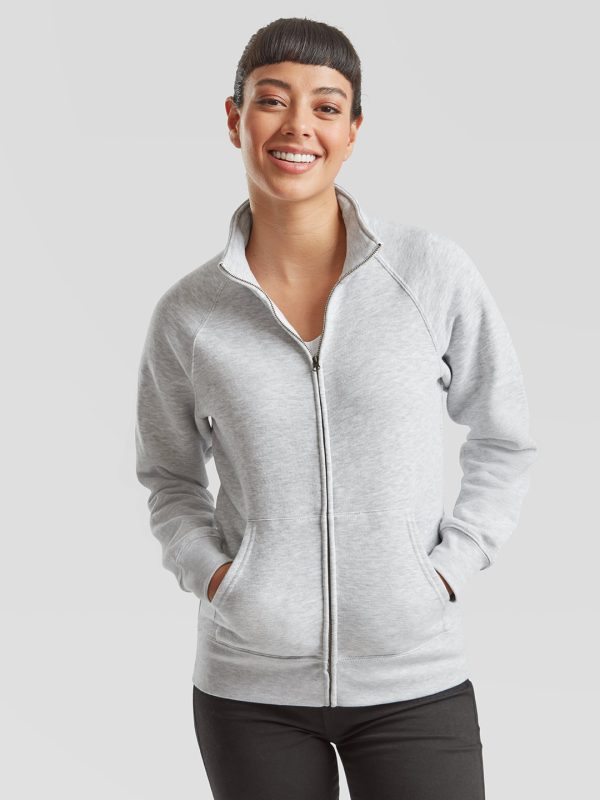 Women's premium 70/30 sweatshirt jacket