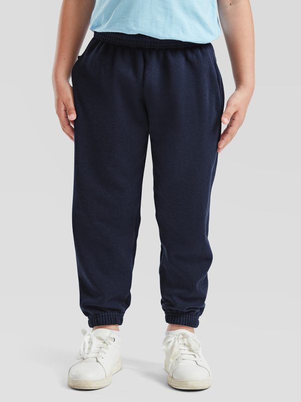 Kids classic elasticated cuff jog pants