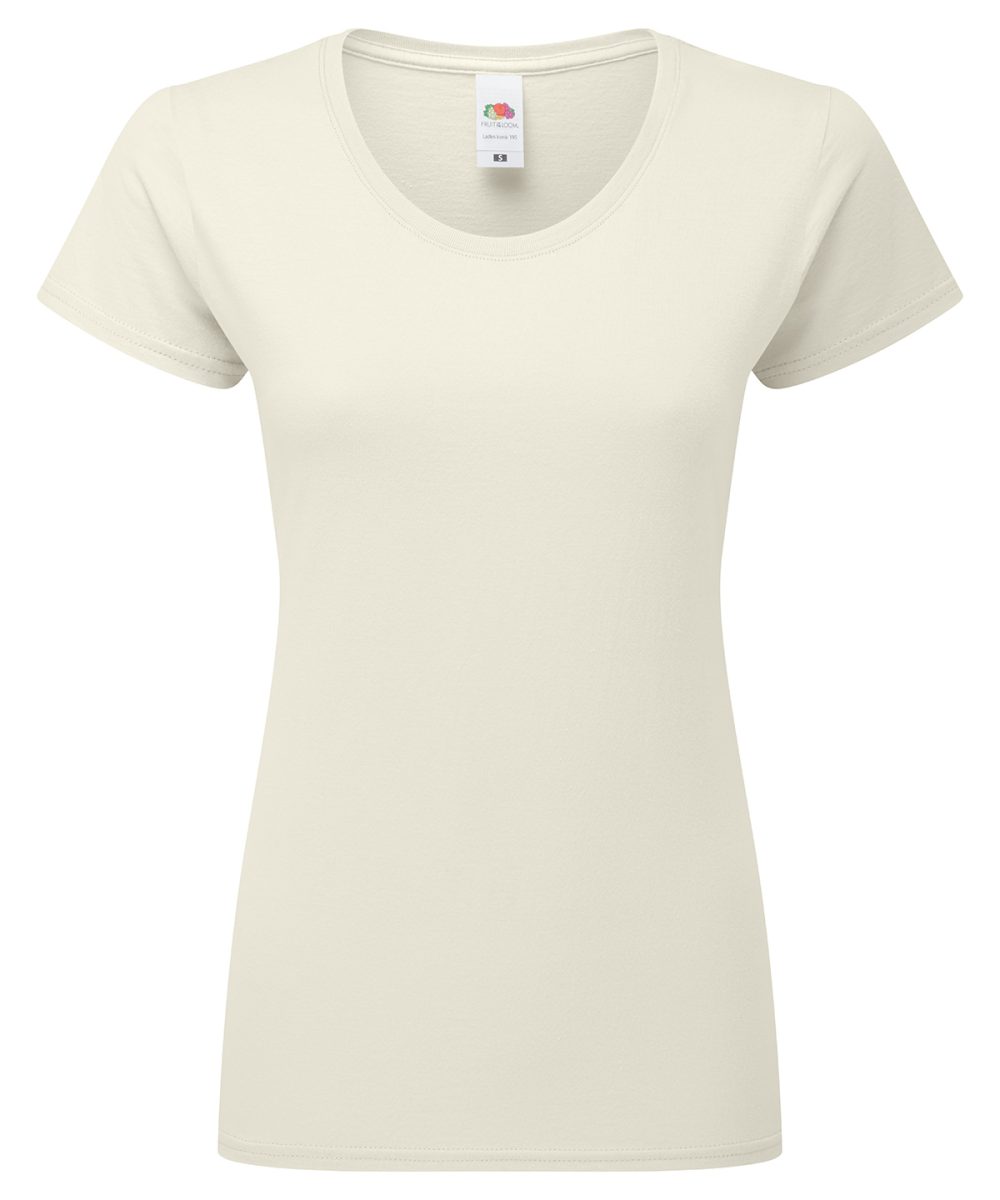 Natural Women's Iconic 195 ringspun premium t-shirt