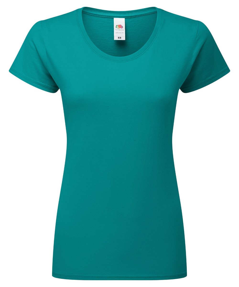 Ocean Teal Women's Iconic 195 ringspun premium t-shirt