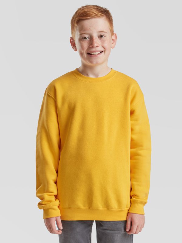 Kids premium set-in sweatshirt