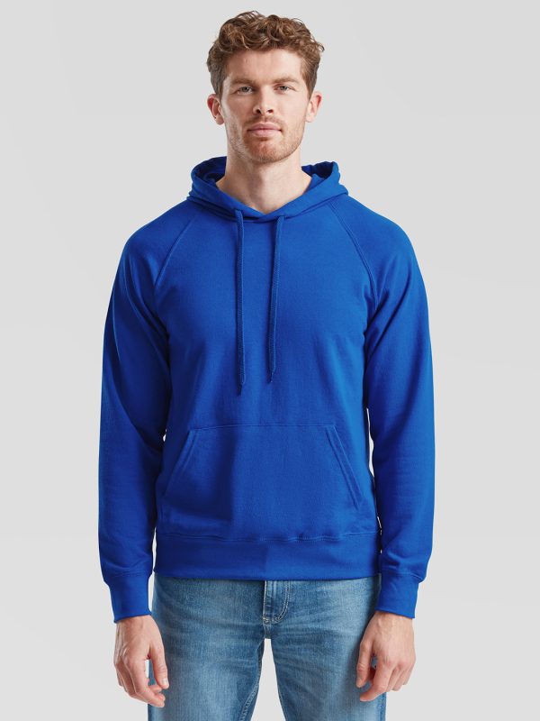 Lightweight hooded sweatshirt