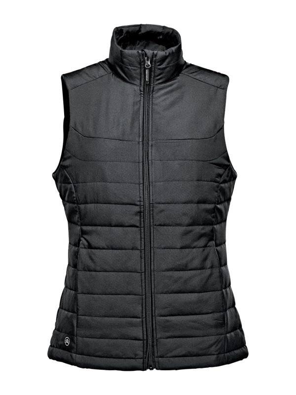 Black Women's Nautilus quilted bodywarmer