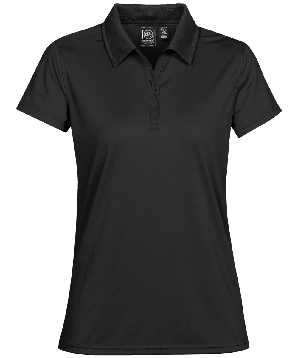 Black Women's Eclipse H2X-DRY® piqué polo