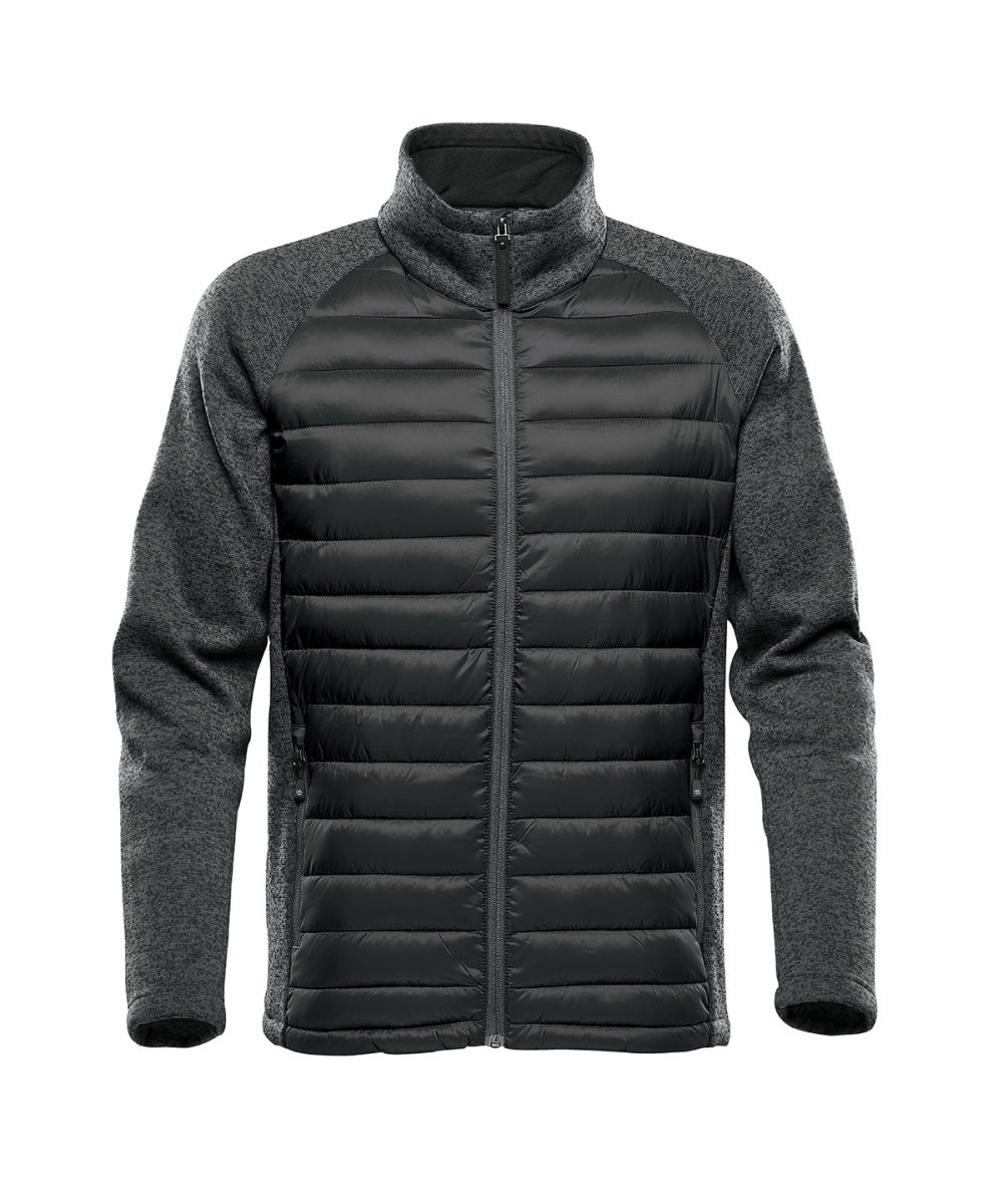 Black/Dolphin Heather Narvik hybrid jacket