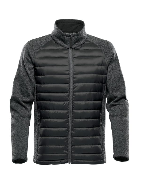 Black/Dolphin Heather Narvik hybrid jacket