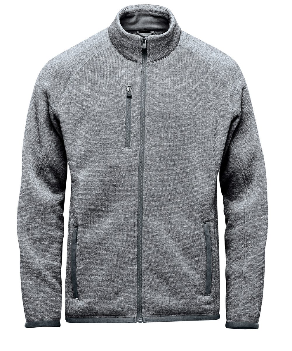 Granite Heather Avalante full-zip fleece jacket