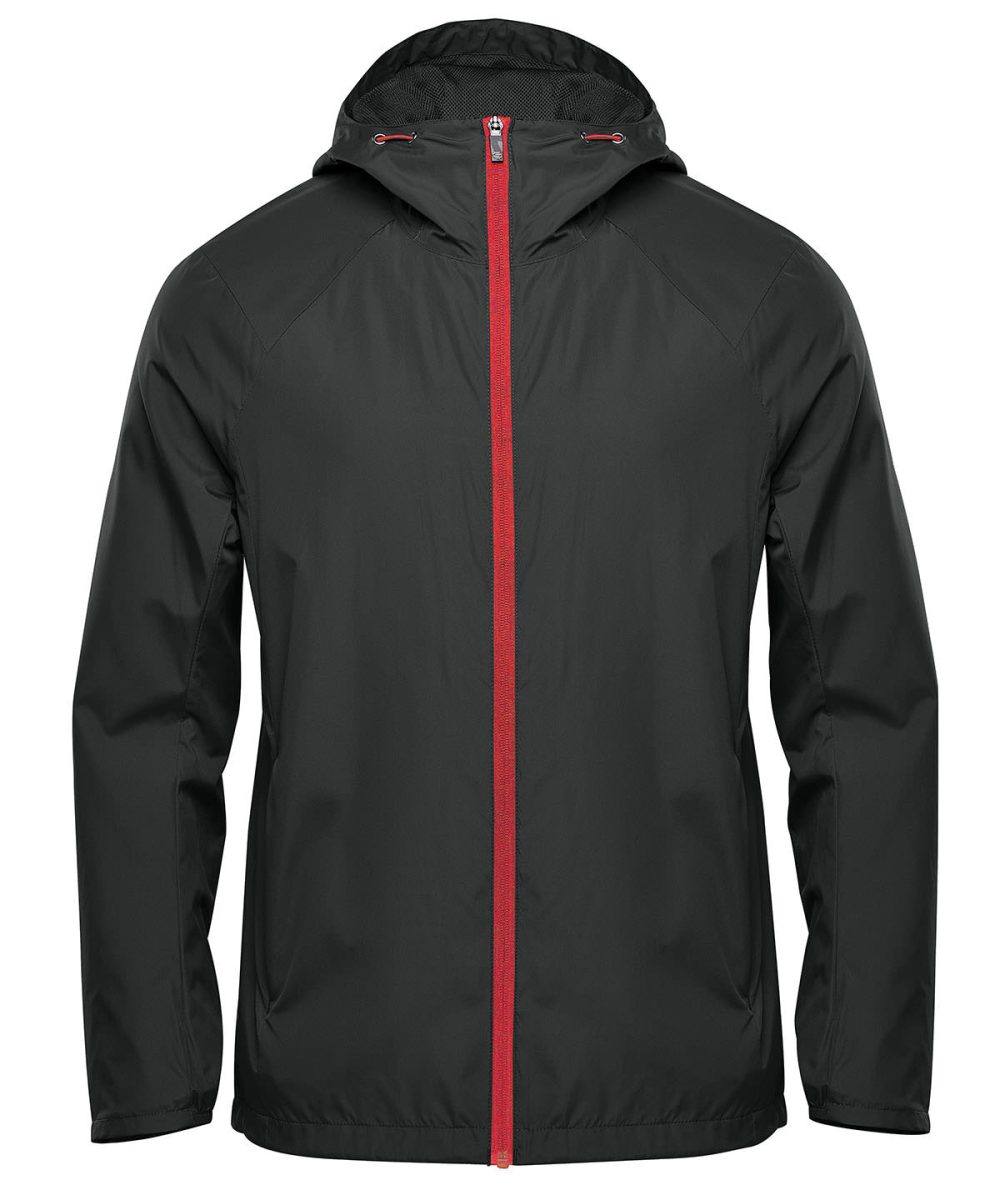 Black/Red Pacifica lightweight jacket