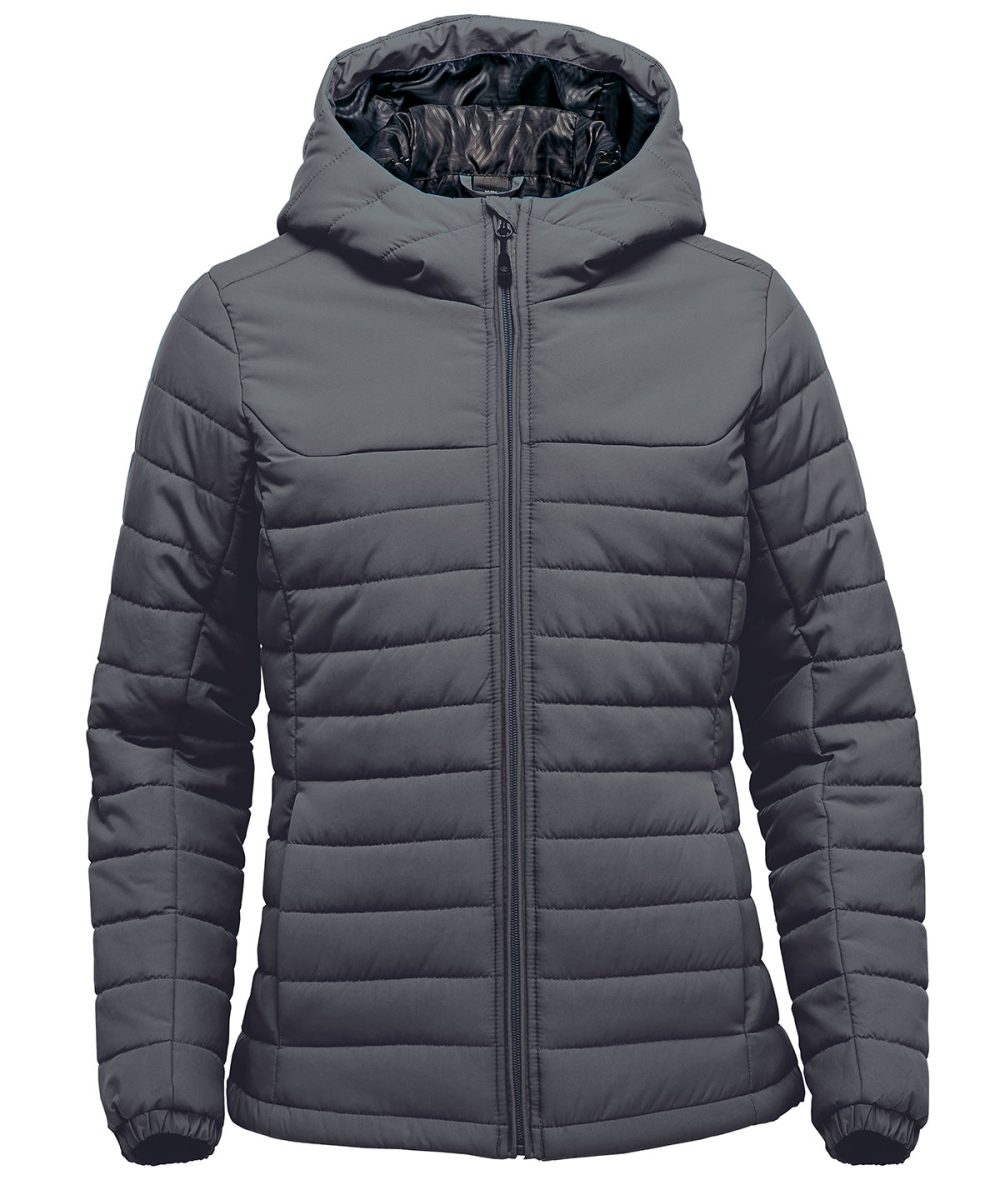 Dolphin Women’s Nautilus quilted hooded jacket