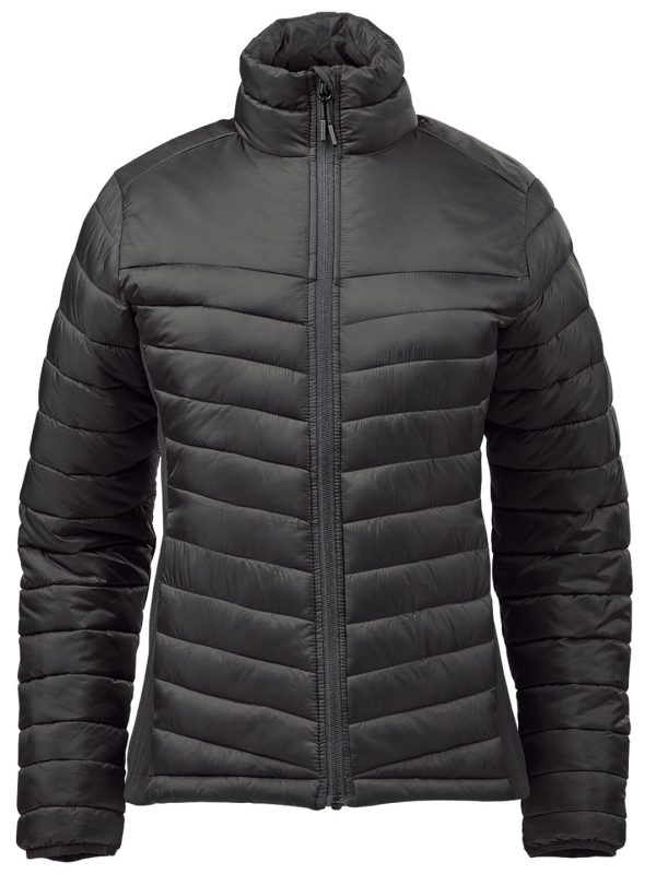 Black/Granite Women’s Montserrat thermal jacket