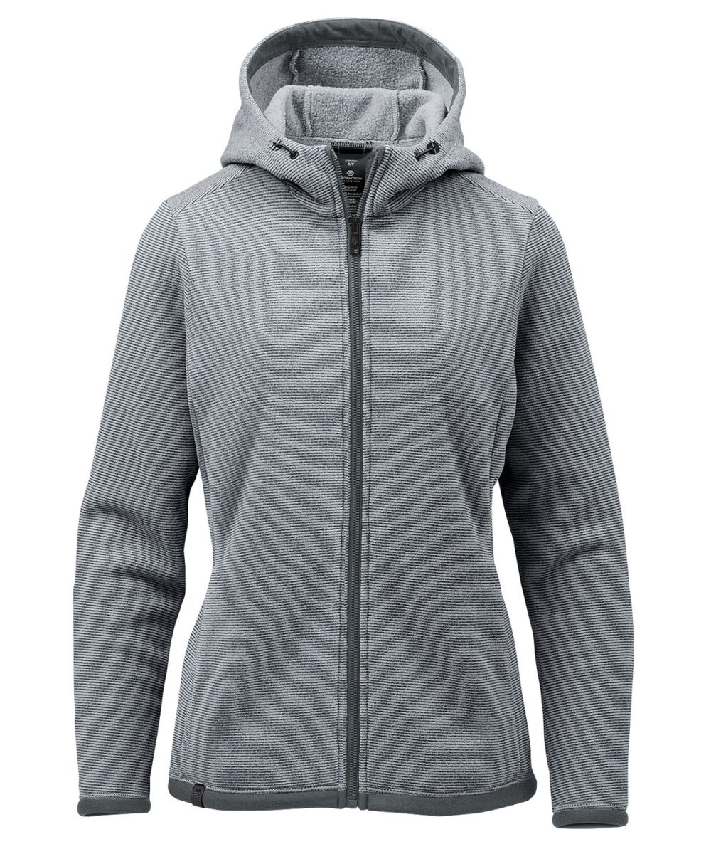 Zinc Stripe Women’s Medusa fleece hoodie