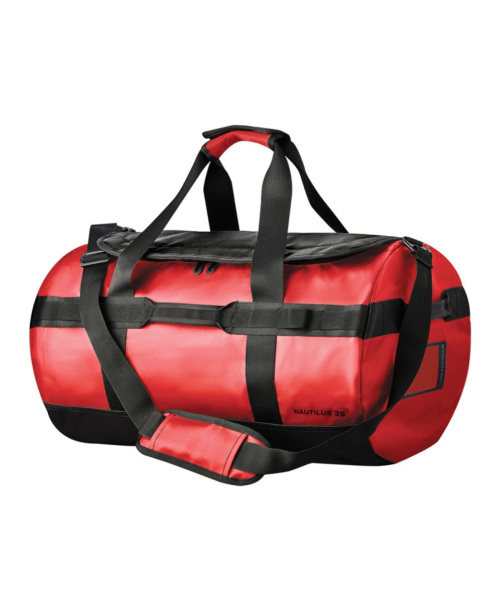 Bold Red Nautilus waterproof 35 litre duffle