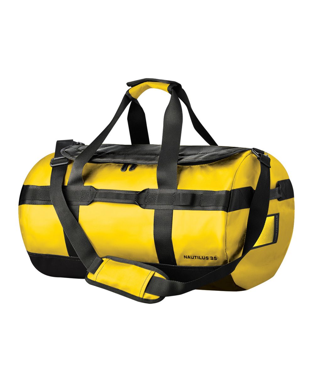 Yellow Nautilus waterproof 35 litre duffle