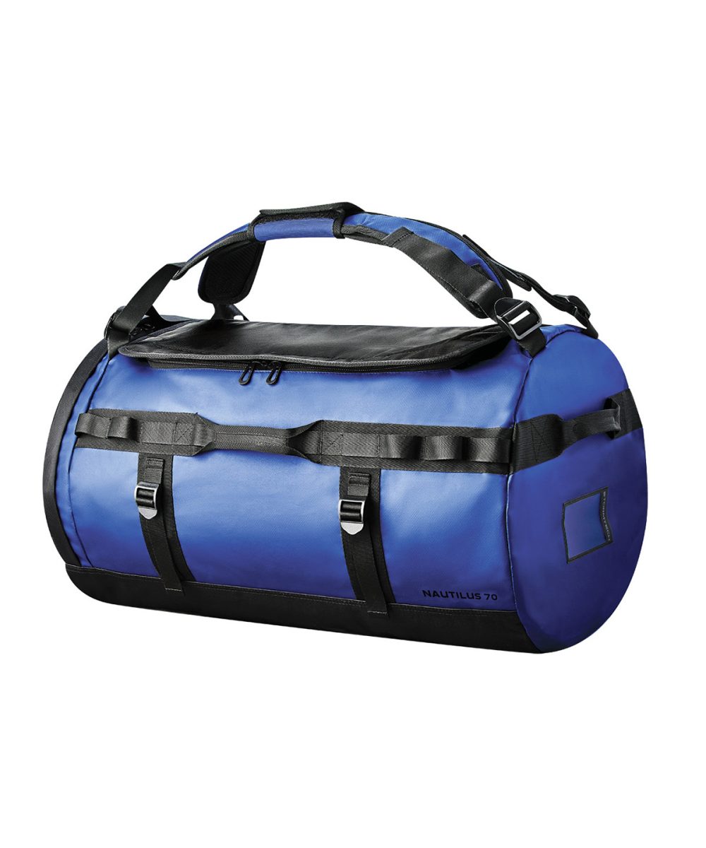 Ocean Blue Nautilus waterproof 70 litre duffle