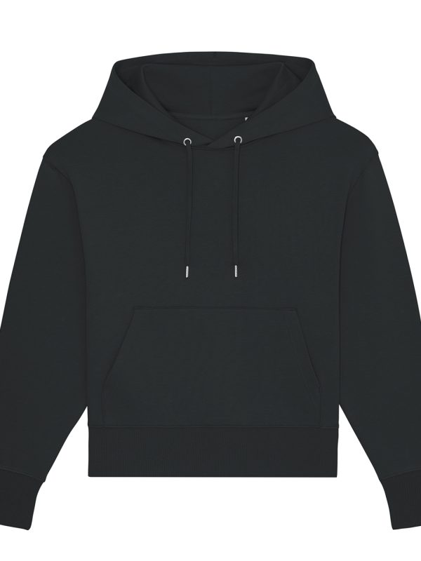 Black Slammer oversized brushed sweatshirt (STSU856)