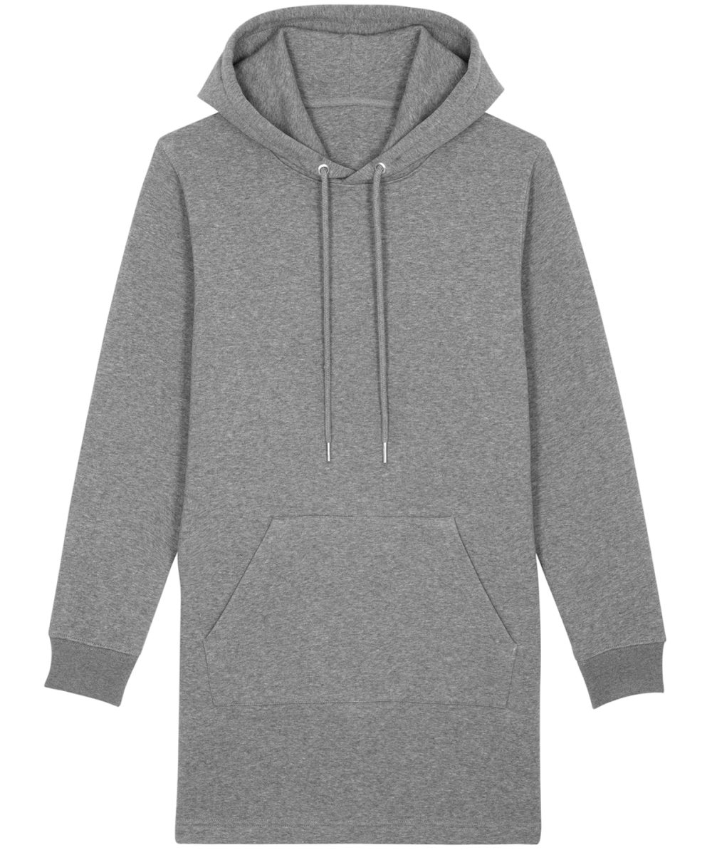 Mid Heather Grey* Stella Streeter women's hoodie dress (STDW143)