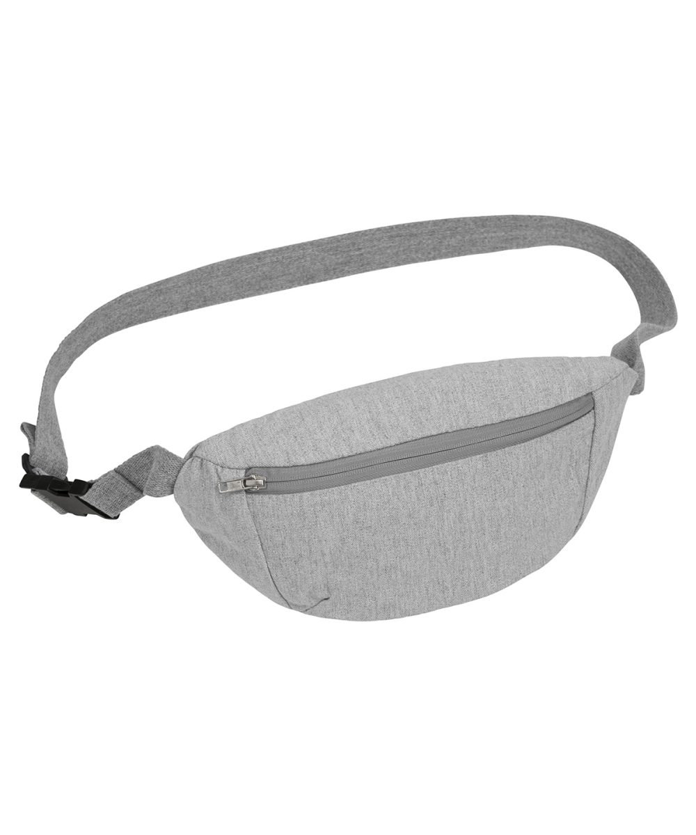 Heather Grey Hip bag with canvas fabric (STAU891)