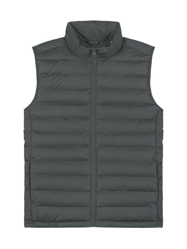 Anthracite Stanley Climber versatile sleeveless jacket (STJM836)