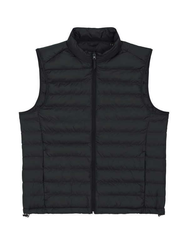 Black Stanley Climber versatile sleeveless jacket (STJM836)