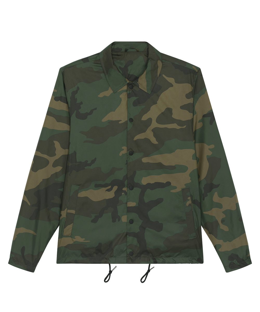 Camouflage Coacher AOP camouflage jacket (STJU879)