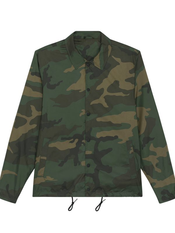 Camouflage Coacher AOP camouflage jacket (STJU879)