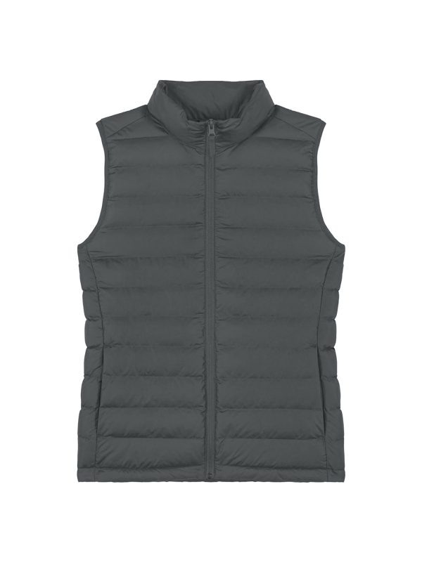 Anthracite Stella Climber versatile sleeveless jacket (STJW838)