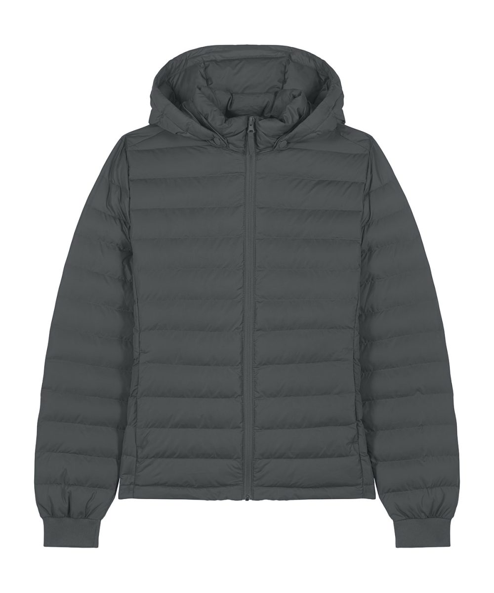 Anthracite Stella Voyager jacket with removable hood (STJW839)