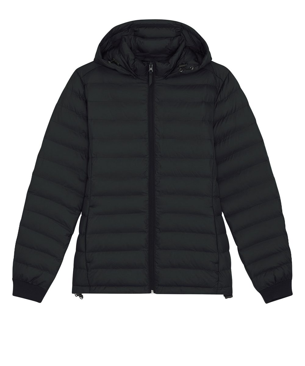 Black Stella Voyager jacket with removable hood (STJW839)