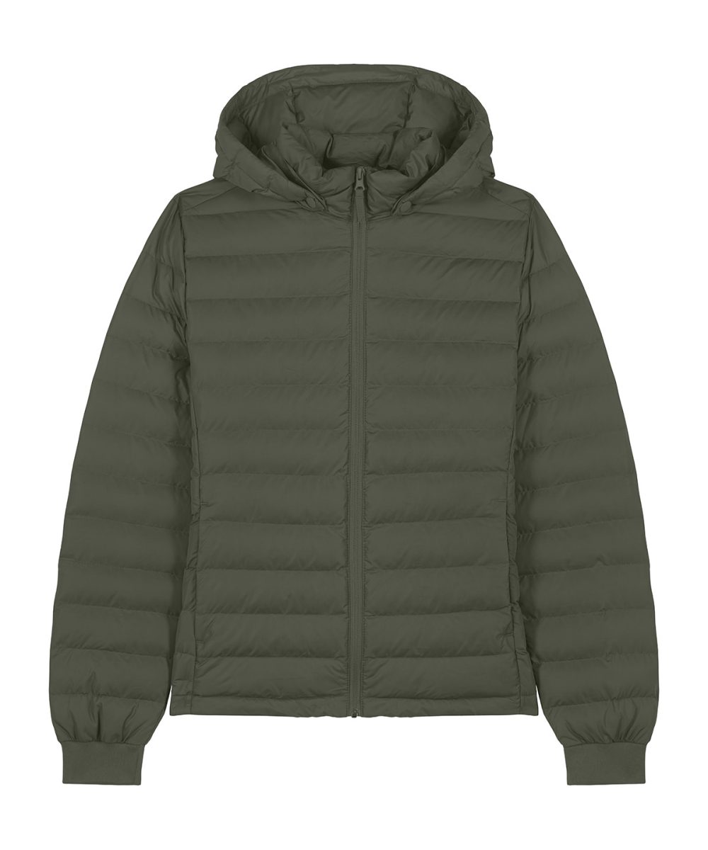 Khaki Stella Voyager jacket with removable hood (STJW839)