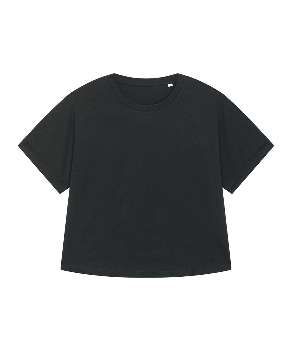 Black Stella Collider oversized women’s t-shirt (STTW089)