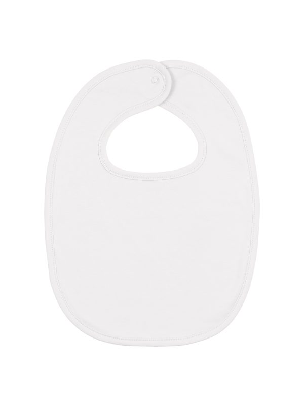 White Baby bib (STAU029)