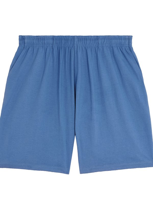 Bright Blue Unisex Waker shorts (STBU070)