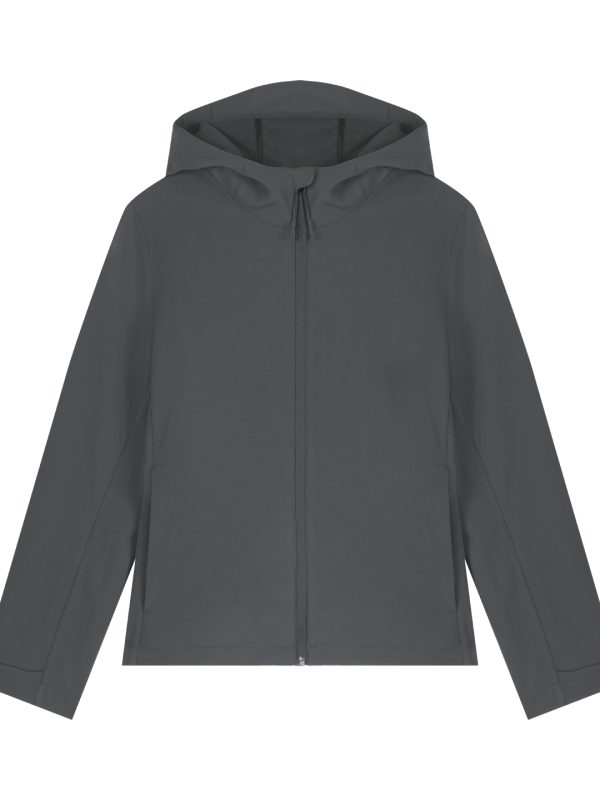 Anthracite Women’s Stella Discoverer hooded softshell  (STJW159)