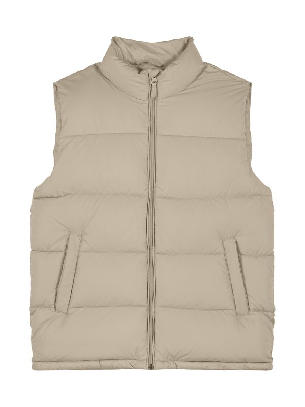 Desert Dust Padded puffer gilet (STJU250)