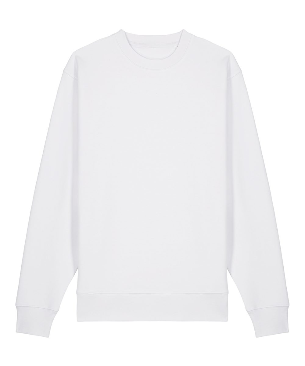 White* Unisex Changer 2.0 iconic crew neck sweatshirt (STSU178)